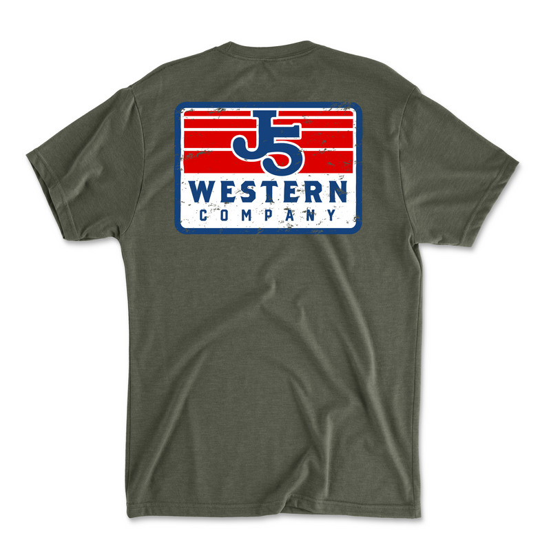 J5 Western Patch T-Shirt